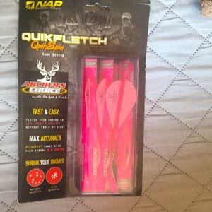 Quickfletch quick spin vane system